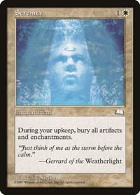 Serenity - Weatherlight - Magic: The Gathering card