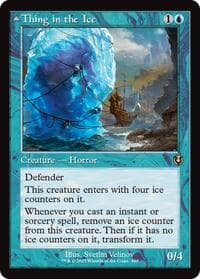Thing in the Ice (Retro Frame) - Innistrad Remastered - Magic: The Gathering card