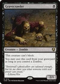 Gravecrawler - Innistrad Remastered - Magic: The Gathering card