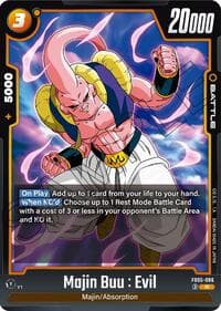 Majin Buu : Evil - New Adventure - Dragon Ball Super: Fusion World card