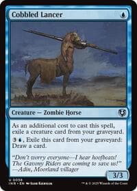 Cobbled Lancer - Innistrad Remastered - Magic: The Gathering card