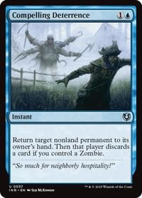 Compelling Deterrence - Innistrad Remastered - Magic: The Gathering card