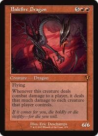 Balefire Dragon (Retro Frame) - Innistrad Remastered - Magic: The Gathering card