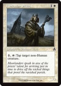 Avacynian Priest (Retro Frame) - Innistrad Remastered - Magic: The Gathering card