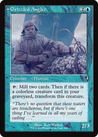 Grizzled Angler (Retro Frame) - Innistrad Remastered - Magic: The Gathering card