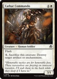 Cathar Commando - Innistrad Remastered - Magic: The Gathering card