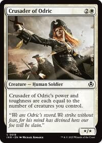 Crusader of Odric - Innistrad Remastered - Magic: The Gathering card