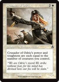 Crusader of Odric (Retro Frame) - Innistrad Remastered - Magic: The Gathering card