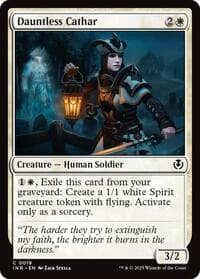 Dauntless Cathar - Innistrad Remastered - Magic: The Gathering card