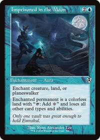 Imprisoned in the Moon (Retro Frame) - Innistrad Remastered - Magic: The Gathering card