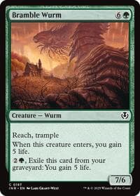 Bramble Wurm - Innistrad Remastered - Magic: The Gathering card