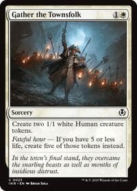 Gather the Townsfolk - Innistrad Remastered - Magic: The Gathering card