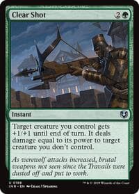 Clear Shot - Innistrad Remastered - Magic: The Gathering card