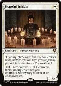 Hopeful Initiate - Innistrad Remastered - Magic: The Gathering card