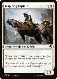 Inspiring Captain - Innistrad Remastered - Magic: The Gathering card