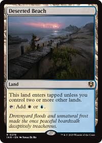 Deserted Beach - Innistrad Remastered - Magic: The Gathering card
