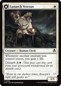 Lunarch Veteran - Innistrad Remastered - Magic: The Gathering card