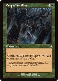 Cryptolith Rite (Retro Frame) - Innistrad Remastered - Magic: The Gathering card