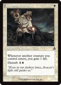Lunarch Veteran (Retro Frame) - Innistrad Remastered - Magic: The Gathering card