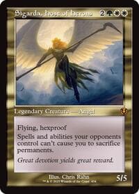Sigarda, Host of Herons (Retro Frame) - Innistrad Remastered - Magic: The Gathering card