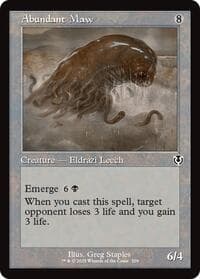 Abundant Maw (Retro Frame) - Innistrad Remastered - Magic: The Gathering card