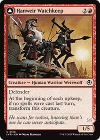 Hanweir Watchkeep - Innistrad Remastered - Magic: The Gathering card