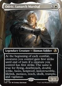 Odric, Lunarch Marshal (Borderless) - Innistrad Remastered - Magic: The Gathering card