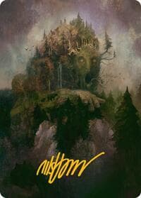 Cultivator Colossus Art Card (Gold-Stamped Signature) - Art Series: Innistrad Remastered - Magic: The Gathering card