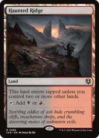 Haunted Ridge - Innistrad Remastered - Magic: The Gathering card