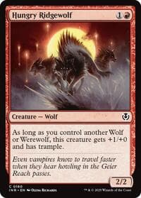 Hungry Ridgewolf - Innistrad Remastered - Magic: The Gathering card
