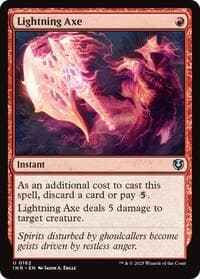 Lightning Axe - Innistrad Remastered - Magic: The Gathering card