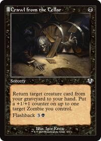 Crawl from the Cellar (Retro Frame) - Innistrad Remastered - Magic: The Gathering card