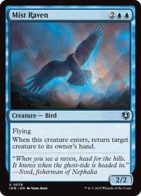 Mist Raven - Innistrad Remastered - Magic: The Gathering card