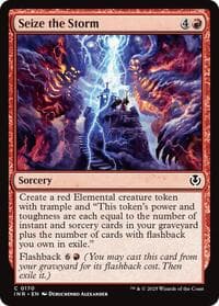 Seize the Storm - Innistrad Remastered - Magic: The Gathering card