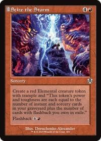 Seize the Storm (Retro Frame) - Innistrad Remastered - Magic: The Gathering card
