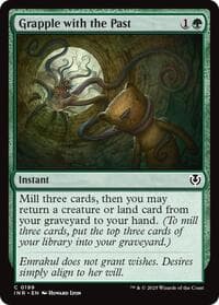 Grapple with the Past - Innistrad Remastered - Magic: The Gathering card