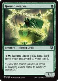 Groundskeeper - Innistrad Remastered - Magic: The Gathering card