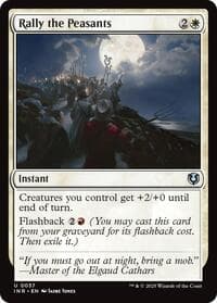 Rally the Peasants - Innistrad Remastered - Magic: The Gathering card