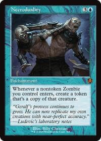 Necroduality (Retro Frame) - Innistrad Remastered - Magic: The Gathering card