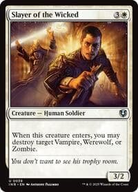 Slayer of the Wicked - Innistrad Remastered - Magic: The Gathering card