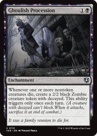 Ghoulish Procession - Innistrad Remastered - Magic: The Gathering card