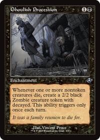 Ghoulish Procession (Retro Frame) - Innistrad Remastered - Magic: The Gathering card