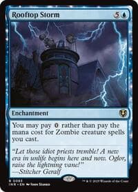 Rooftop Storm - Innistrad Remastered - Magic: The Gathering card