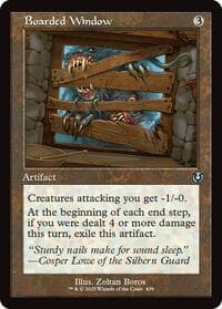 Boarded Window (Retro Frame) - Innistrad Remastered - Magic: The Gathering card