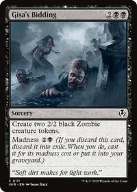 Gisa's Bidding - Innistrad Remastered - Magic: The Gathering card