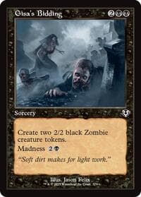 Gisa's Bidding (Retro Frame) - Innistrad Remastered - Magic: The Gathering card