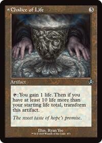 Chalice of Life (Retro Frame) - Innistrad Remastered - Magic: The Gathering card