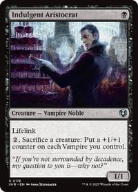Indulgent Aristocrat - Innistrad Remastered - Magic: The Gathering card