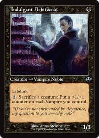 Indulgent Aristocrat (Retro Frame) - Innistrad Remastered - Magic: The Gathering card