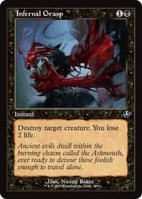 Infernal Grasp (Retro Frame) - Innistrad Remastered - Magic: The Gathering card